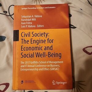 Civil Society: The Engine for Economic and Social Well-Being: The 2017 Griffiths